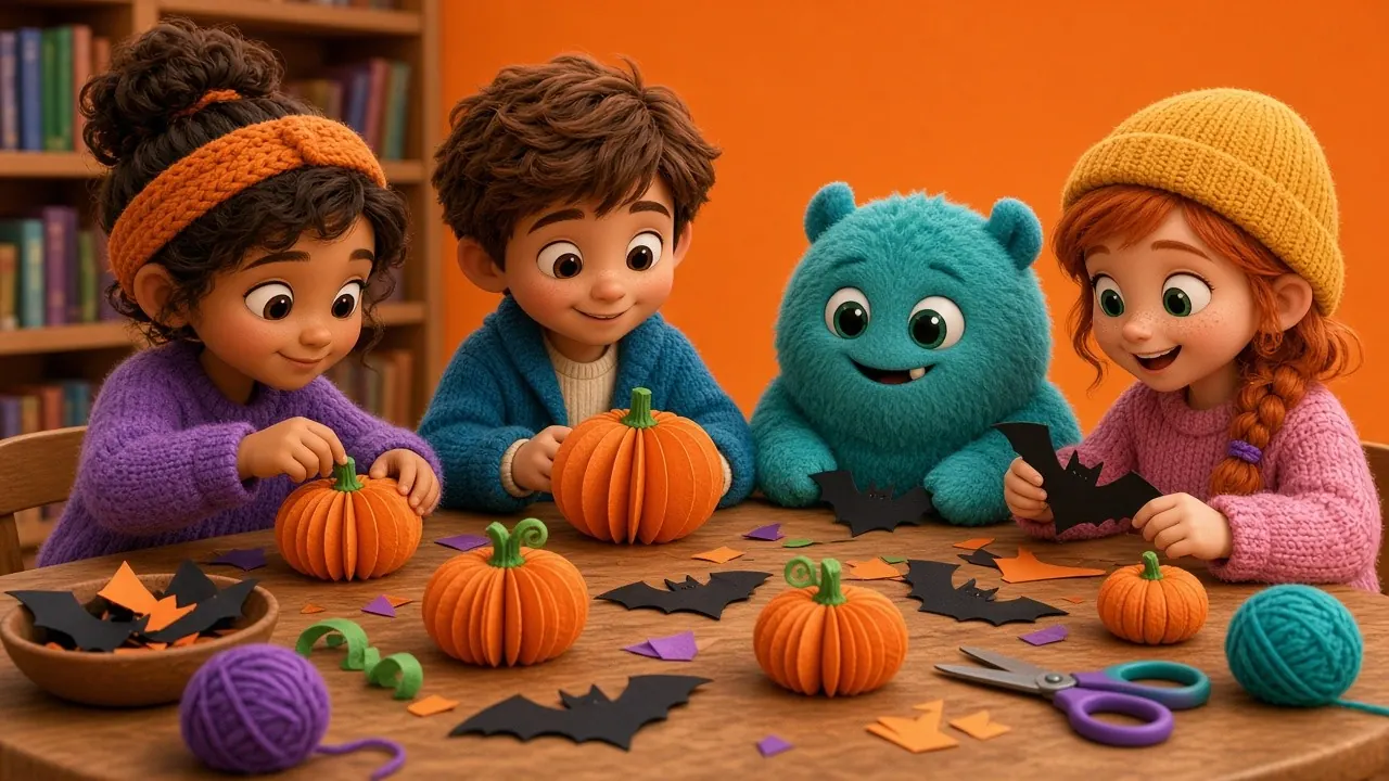 Atelier Halloween gratuit pour enfants à la bibliothèque de Levroux