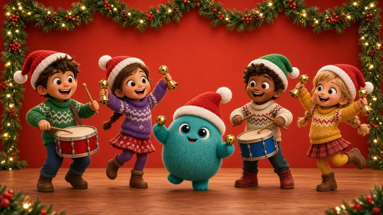 Aux rythmes de Noël : spectacle jeune public au Poinçonnet